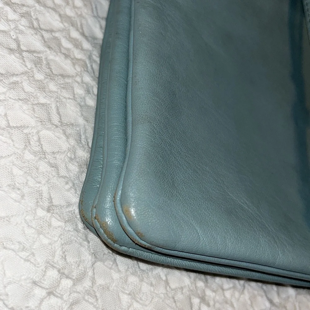 Celine large trio aqua leather Crossbody - Picture 11 of 11